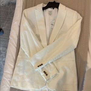 J. Crew Women's Cream Blazer